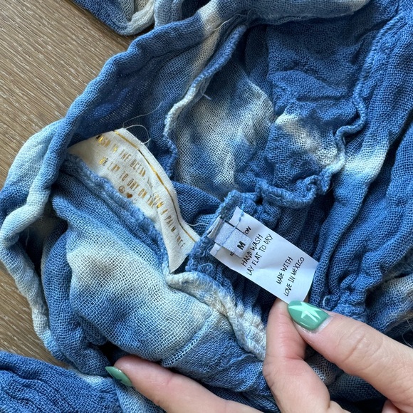 Jen’s Pirate Booty Techno Top blue tie dye - Picture 5 of 8